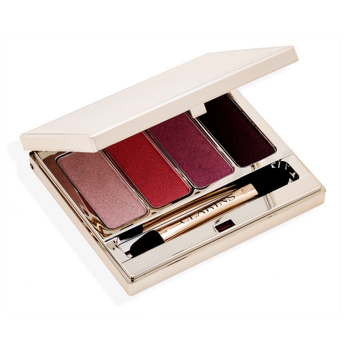 Clarins 4-Colour Eyeshadow Palette 07 Lovely Rose paletă cu farduri de ochi 6,9 g brasty.ro imagine noua