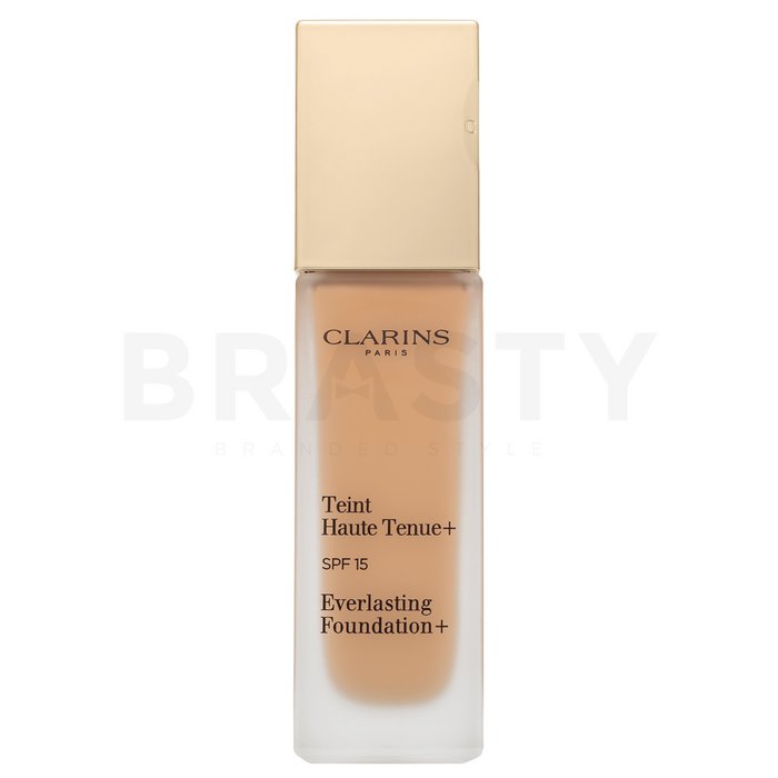 Clarins everlasting foundation+ 112,5 caramel machiaj persistent 30 ml