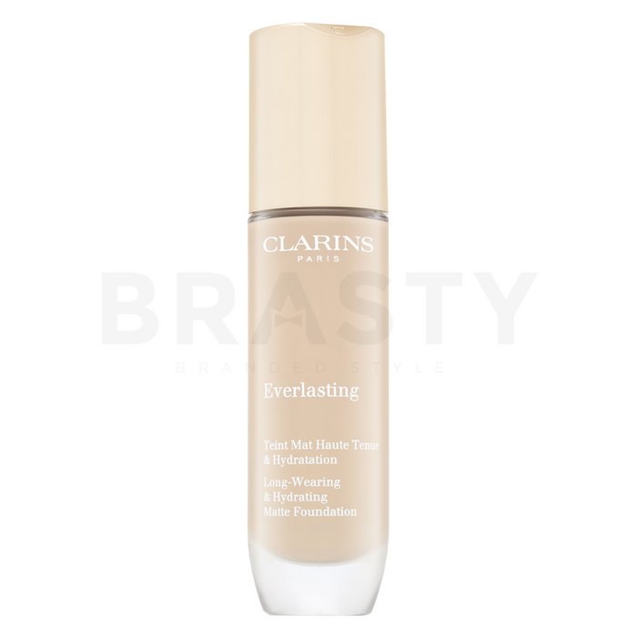 Clarins everlasting long-wearing   hydrating matte foundation 105n nude machiaj persistent pentru efect mat 30 ml