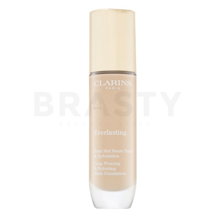 Clarins Everlasting Long-Wearing & Hydrating Matte Foundation 110N machiaj persistent pentru efect mat 30 ml brasty.ro imagine noua