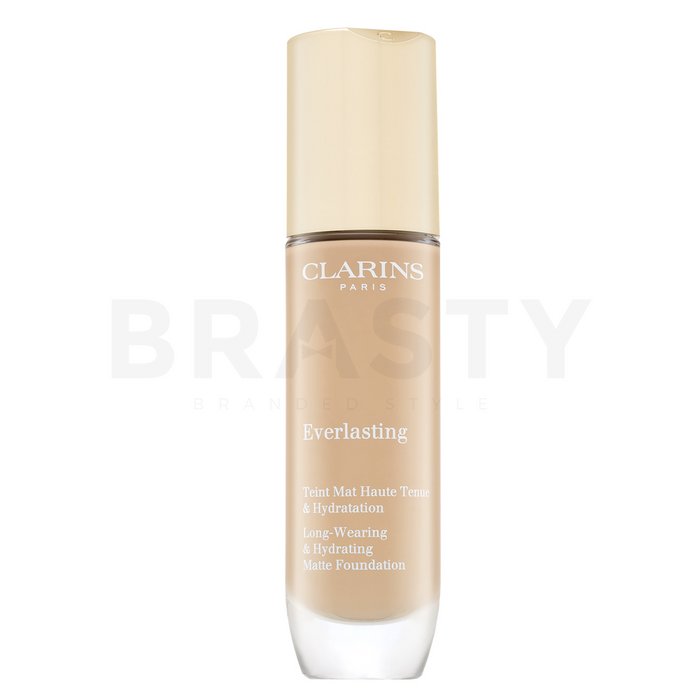 Clarins everlasting long-wearing   hydrating matte foundation 112c machiaj persistent pentru efect mat 30 ml