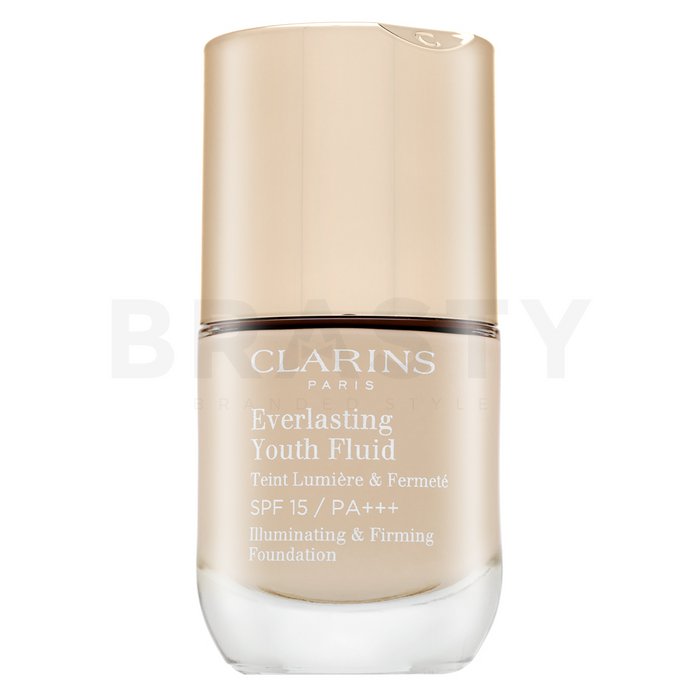 Clarins everlasting youth fluid 105 nude machiaj persistent anti îmbătrânirea pielii 30 ml