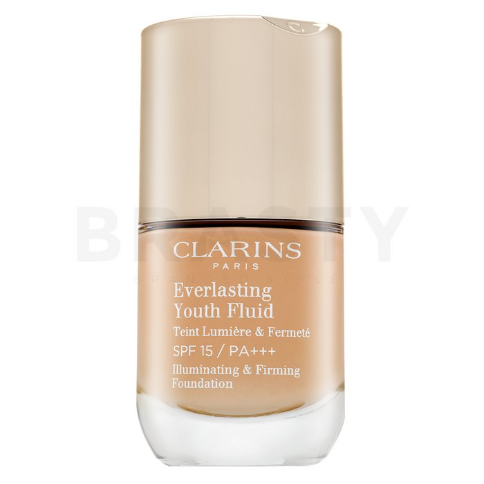 Clarins everlasting youth fluid 108 sand machiaj persistent anti îmbătrânirea pielii 30 ml