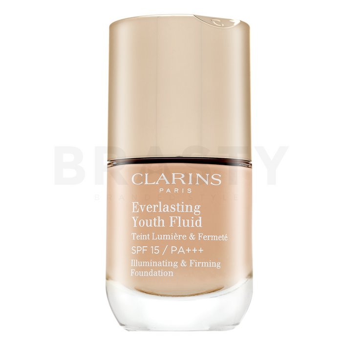 Clarins everlasting youth fluid 109 wheat machiaj persistent anti îmbătrânirea pielii 30 ml