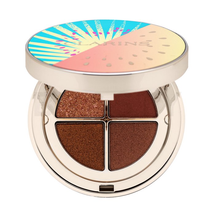 Clarins Eye Palette Ombre Golden Hour Gradation paletă cu farduri de ochi 4 g