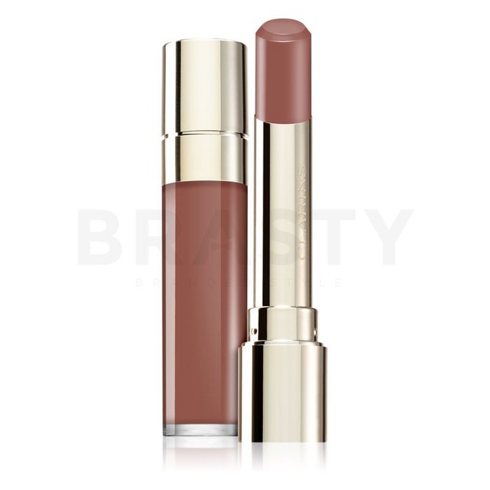 Clarins Joli Rouge Lacquer 757L Nude Brick ruj nutritiv cu efect de hidratare 3,5 g