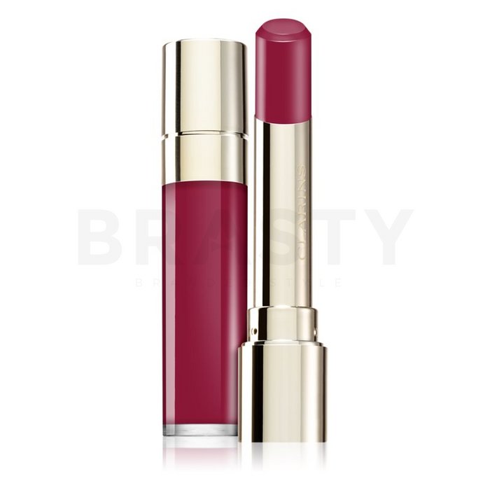 Clarins joli rouge lacquer 760l pink cranberry ruj nutritiv cu efect de hidratare 3,5 g