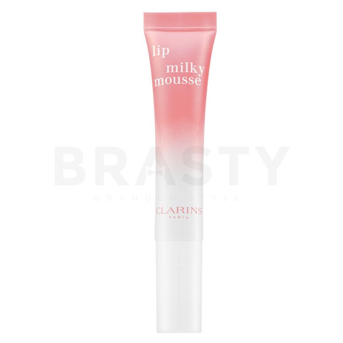 Clarins lip milky mousse 03 milky pink balsam hrănitor de buze cu efect de hidratare 10 ml