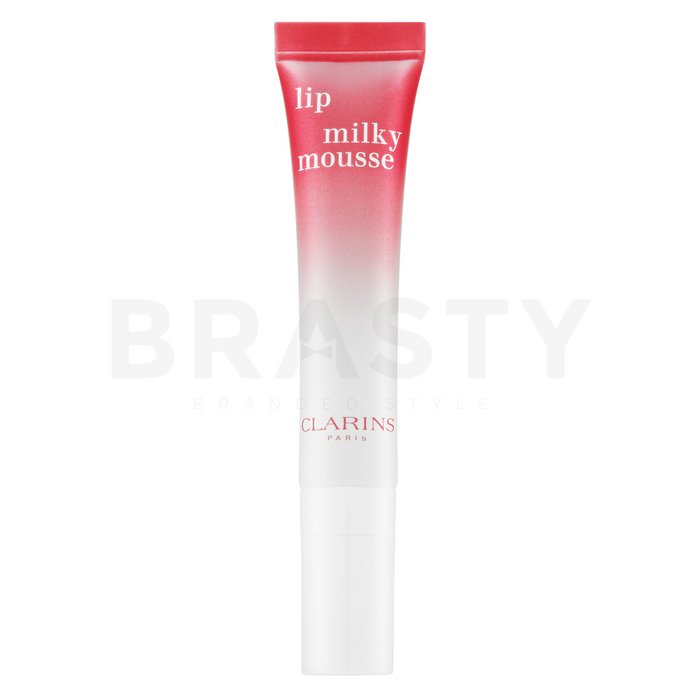 Clarins lip milky mousse 04 milky tea rose balsam hrănitor de buze cu efect de hidratare 10 ml