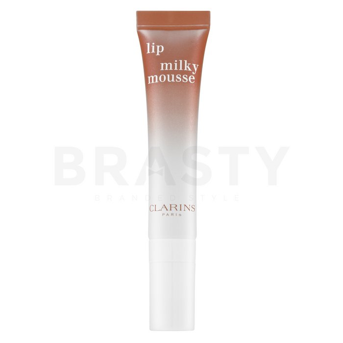 Clarins lip milky mousse 06 milky nude balsam hrănitor de buze cu efect de hidratare 10 ml