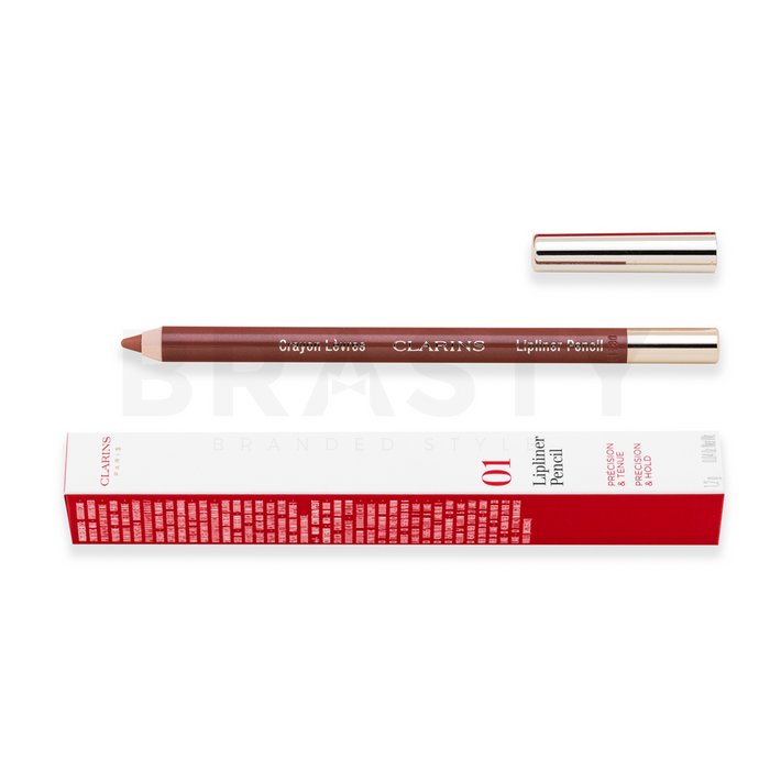 Clarins lipliner pencil 01 nude fair creion contur buze cu efect de hidratare 1,2 g