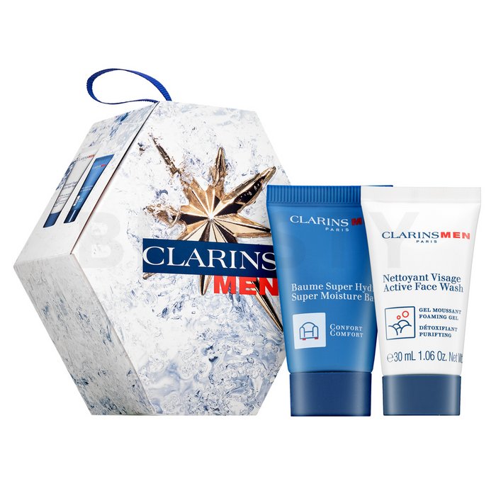 Clarins Men Nettoyant Visage Set 2pcs gel de curățare pentru bărbati 125 ml