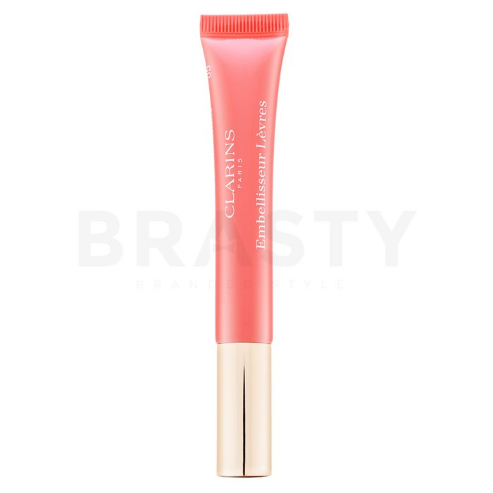 Clarins natural lip perfector 05 candy shimmer lip gloss cu luciu perlat 12 ml