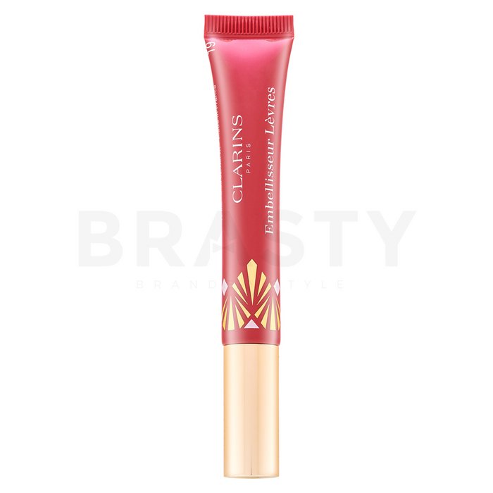 Clarins natural lip perfector 19 intense smoky rose lip gloss 12 ml