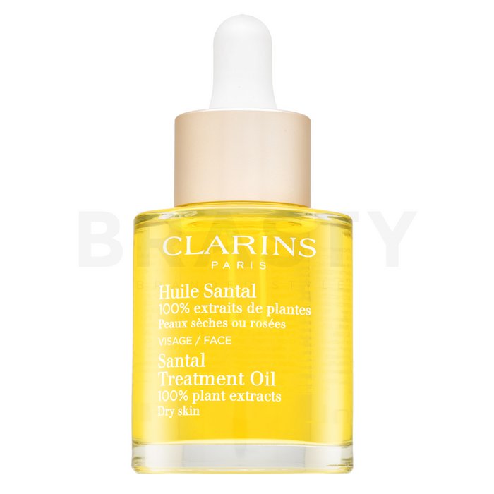 Clarins Santal Face Treatment Oil ulei pentru calmarea pielii 30 ml brasty.ro imagine noua