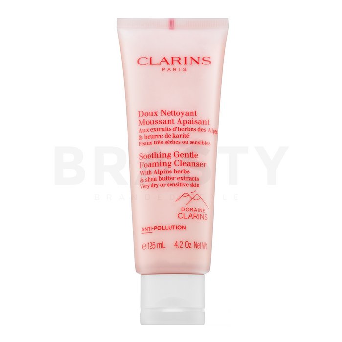 Clarins soothing gentle foaming cleanser spumă de curățare pentru piele normală / combinată 125 ml