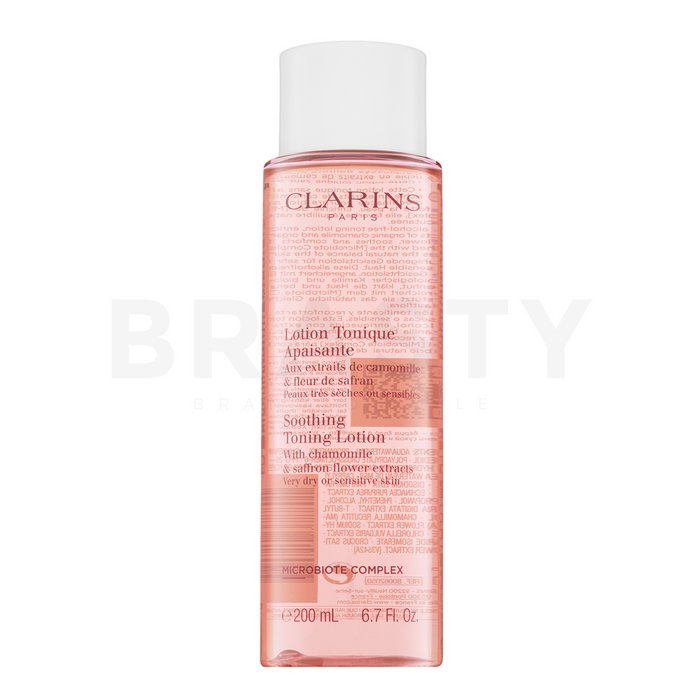 Clarins soothing toning lotion toner cu efect de calmare pentru piele uscată și sensibilă 200 ml