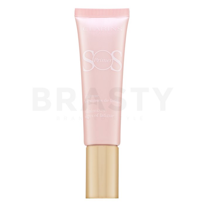 Clarins sos primer 01 rose minimises signs of fatigue baza pentru machiaj împotriva imperfecțiunilor pielii 30 ml