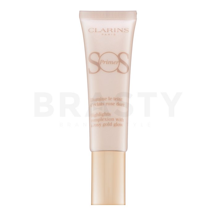 Clarins sos primer 08 rosy gold pearls baza pentru machiaj împotriva imperfecțiunilor pielii 30 ml