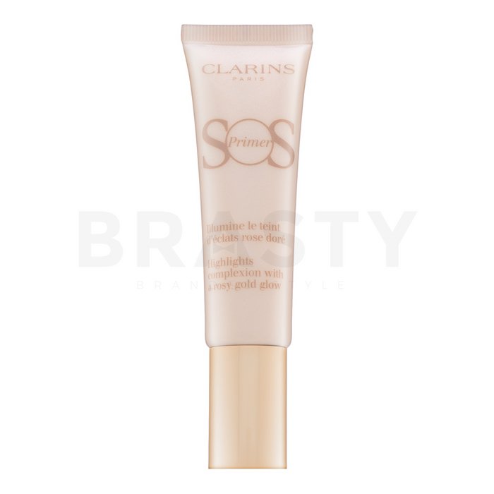 Clarins SOS Primer 08 Rosy Gold Pearls baza pentru machiaj împotriva imperfecțiunilor pielii 30 ml