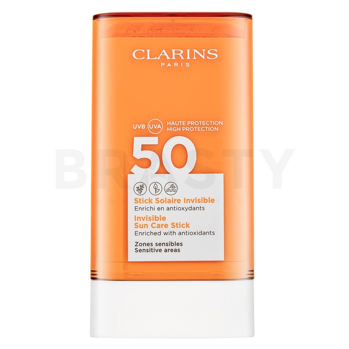 Clarins Sun Care Invisible Sun Stick Spf50 Crema De Protectie Solara Sub Forma De Baton 17 G