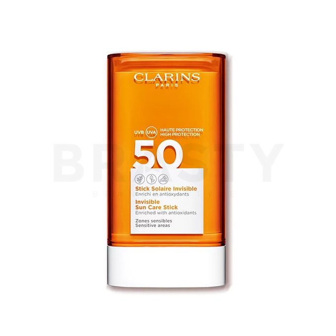 Clarins sun care invisible sun stick spf50 cremă de protecție solară sub forma de baton 17 g