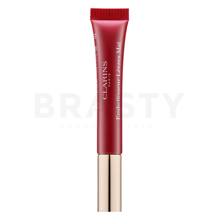Clarins velvet lip perfector 02 velvet rosewood lip gloss cu efect de hidratare 12 ml