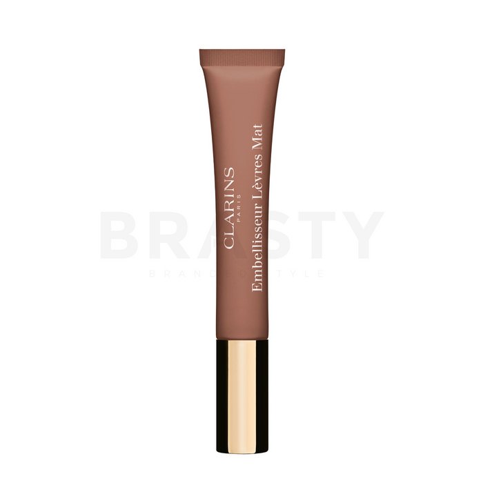 Clarins velvet lip perfector nude 01 lip gloss cu efect de hidratare 12 ml
