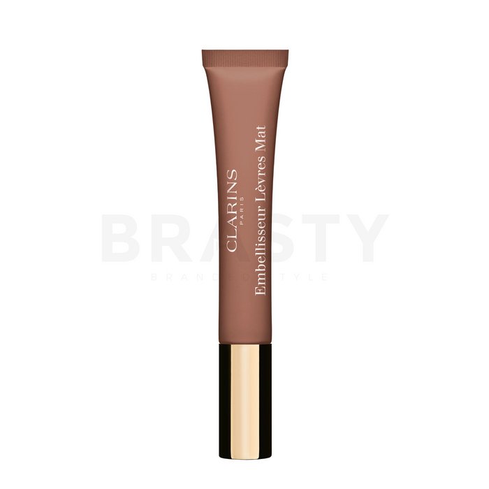 Clarins Velvet Lip Perfector Nude 01 lip gloss cu efect de hidratare 12 ml