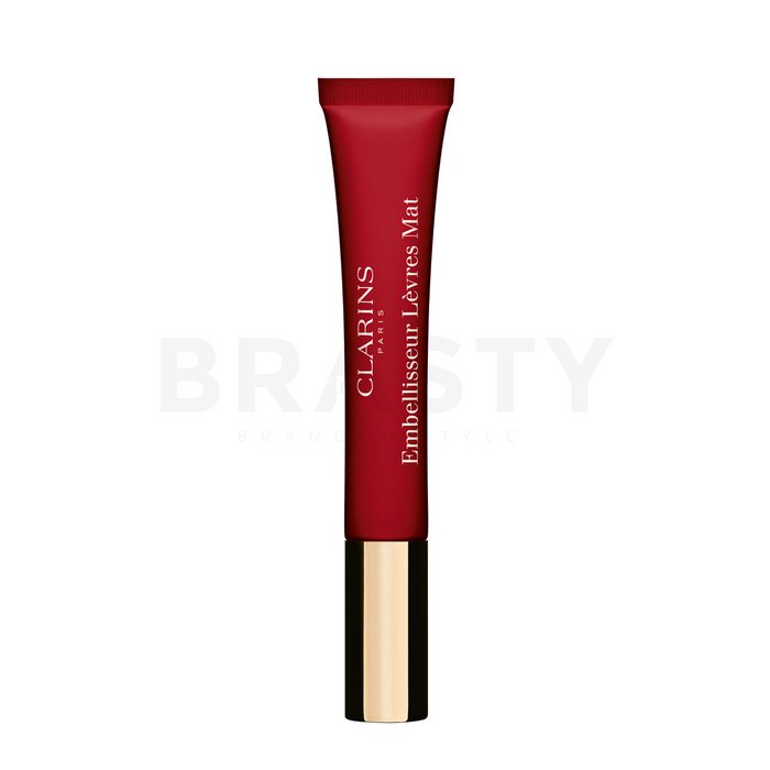 Clarins velvet lip perfector velvet red 03 lip gloss cu efect de hidratare 12 ml