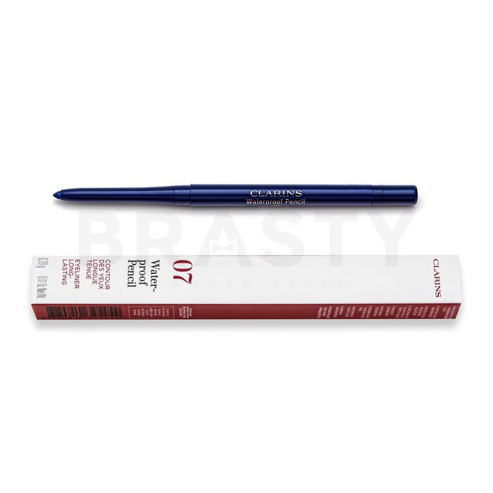 Clarins waterproof eye pencil 07 blue lily creion dermatograf waterproof 0,3 g