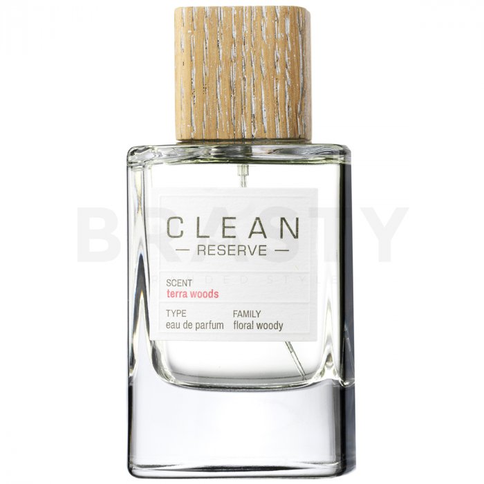Clean terra woods eau de parfum unisex 100 ml