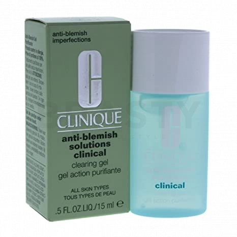 Clinique anti-blemish solutions clinical clearing gel îngrijire locală intensivă împotriva imperfecțiunilor pielii 15 ml