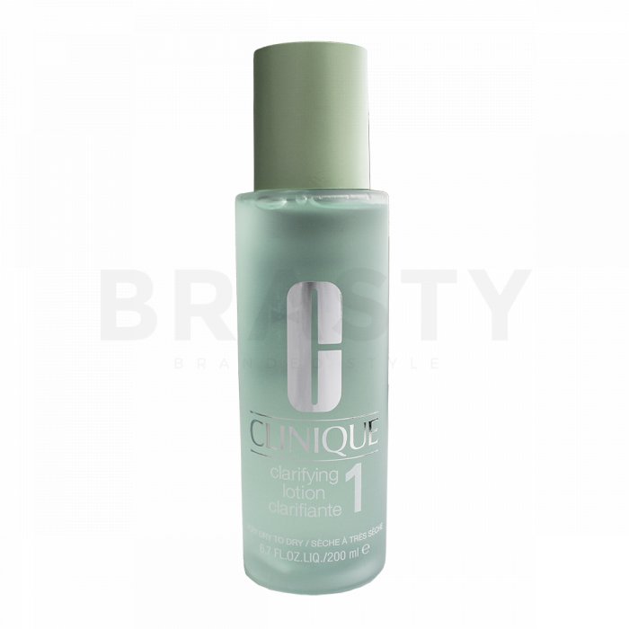 Clinique clarifying lotion clarifiante 1 very dry to dry toner de curățare pentru piele uscată și sensibilă 200 ml