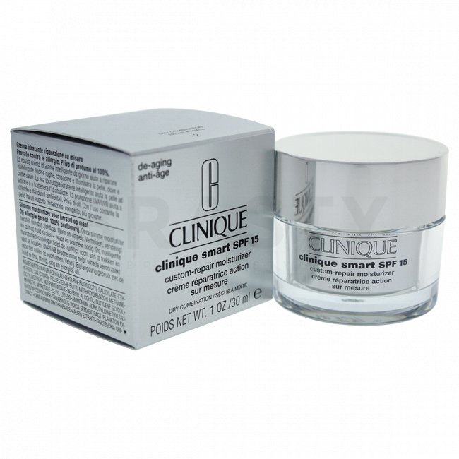 Clinique clinique smart custom-repair moisturizer spf15 dry/combination cremă de ten cu efect de lifting cu efect de hidratare 30 ml