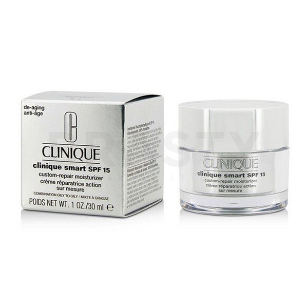 Clinique clinique smart custom-repair moisturizer spf15 oily/combination cremă de ten cu efect de lifting pentru piele normală, sensibilă sau combinată 30 ml