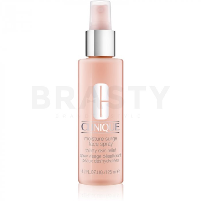 Clinique moisture surge face spray thirsty skin relief spray revigorant pentru piele cu efect de hidratare 125 ml