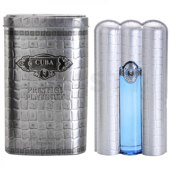 Cuba prestige platinum eau de toilette bărbați 90 ml