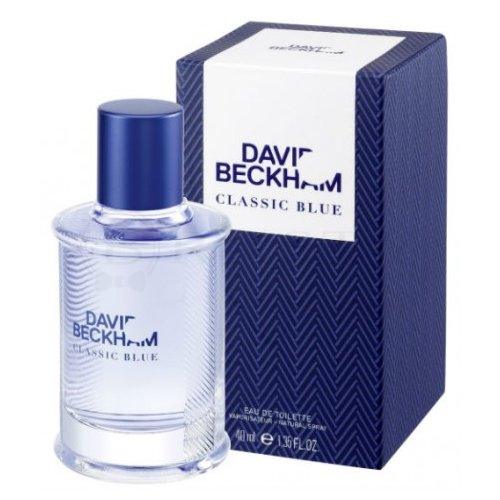 David beckham classic blue eau de toilette pentru barbati 40 ml