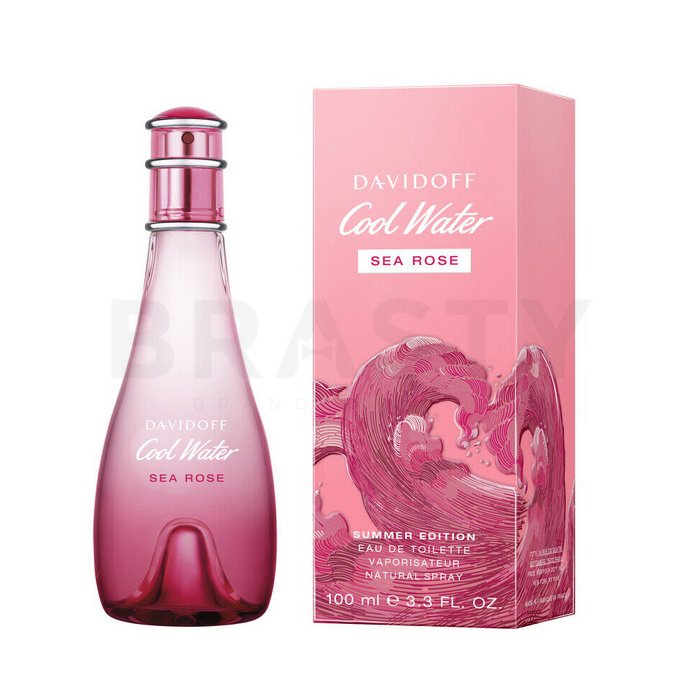 Davidoff cool water woman searose summer edition 2019 eau de toilette femei 10 ml eșantion