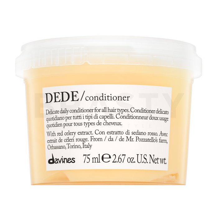 Davines essential haircare dede conditioner balsam hrănitor pentru păr normal spre uscat 75 ml