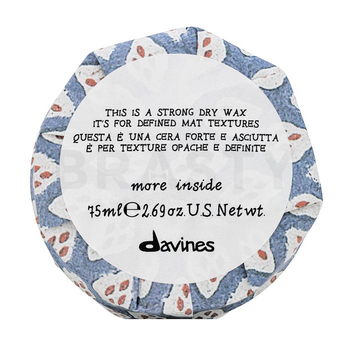 Davines more inside strong dry wax 75 ml
