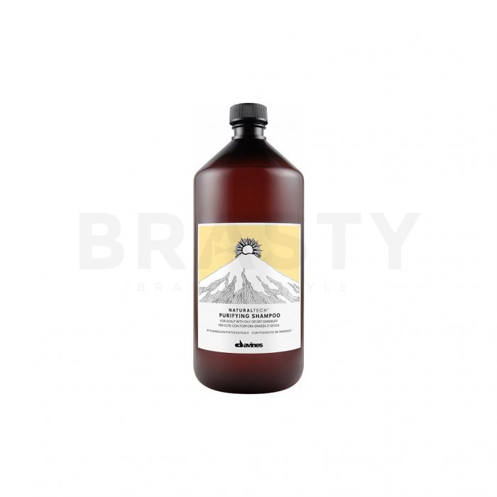 Davines natural tech purifying shampoo șampon anti mătreată 1000 ml