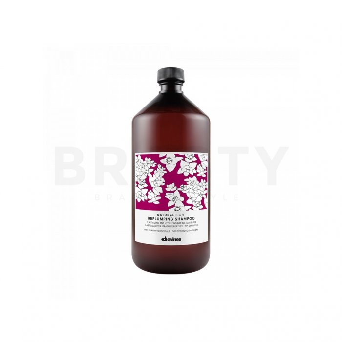 Davines natural tech replumping shampoo șampon protector 1000 ml