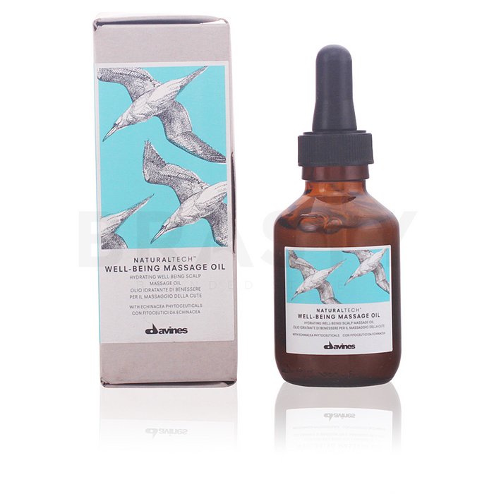 Davines natural tech well-being massage oil ulei de masaj pentru stimularea rădăcinilor părului 100 ml