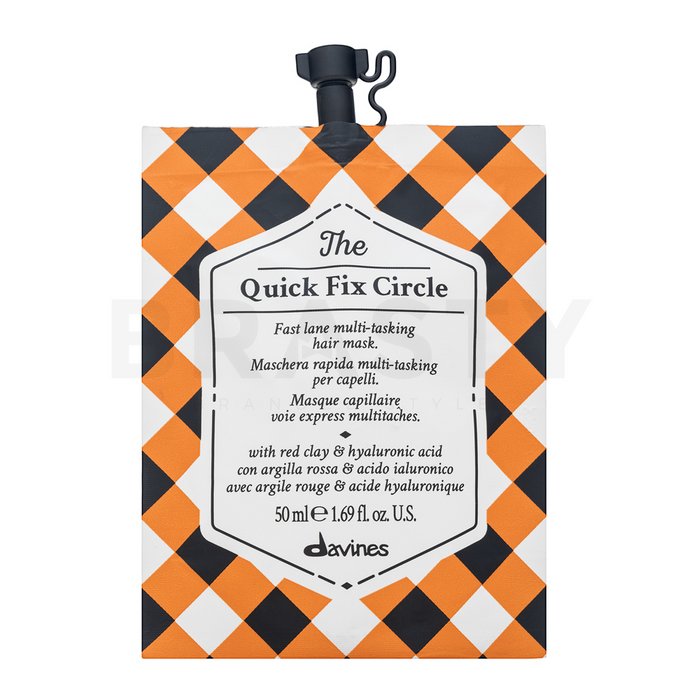 Davines the quick fix circle mască pentru întărire pentru păr uscat si deteriorat 50 ml