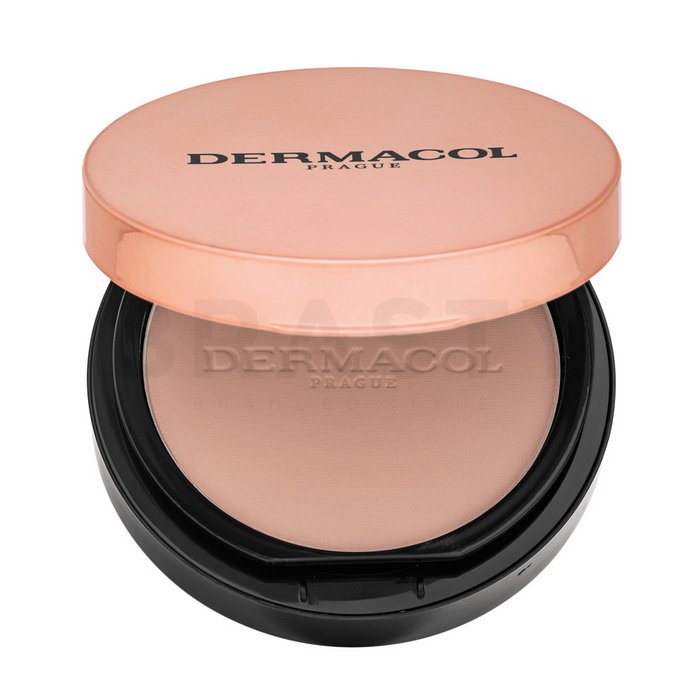 Dermacol 24h long-lasting powder foundation no.1 pudra machiaj 2în1 9 g
