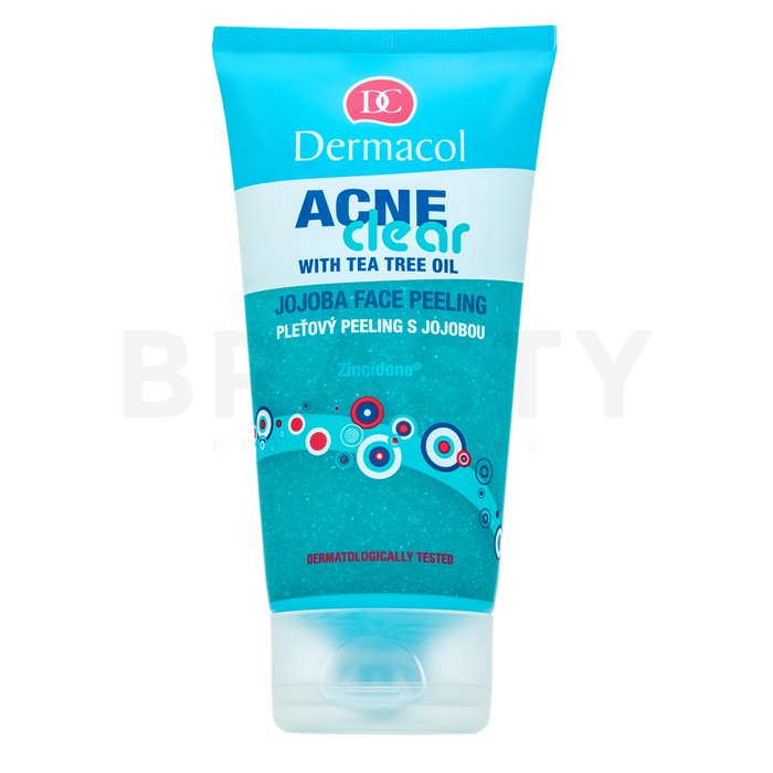 Dermacol acneclear jojoba face peeling gel de curățare și hrănire cu efect de peeling 150 ml