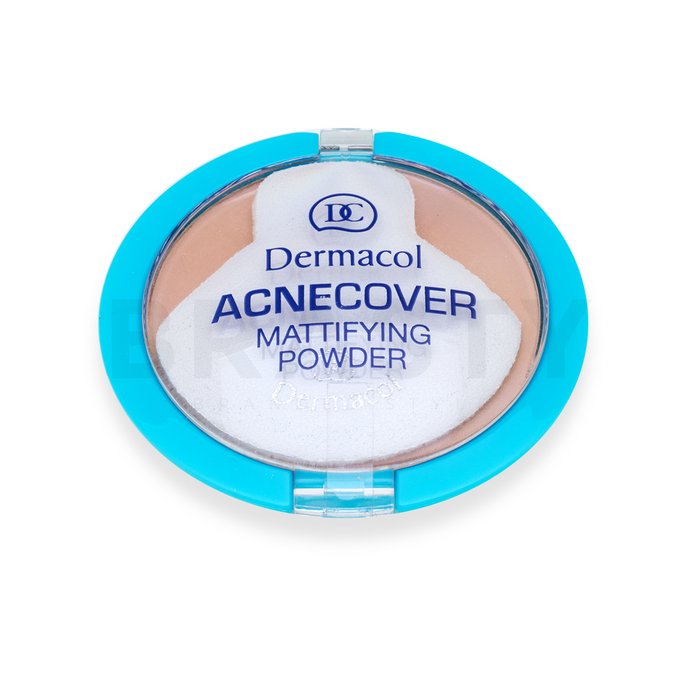 Dermacol acnecover mattifying powder no.02 shell pudră pentru piele problematică 11 g