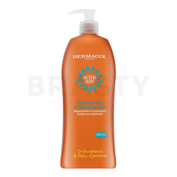 Dermacol after sun regenerating   hydrating balm crema dupa bronzat cu efect de hidratare 400 ml